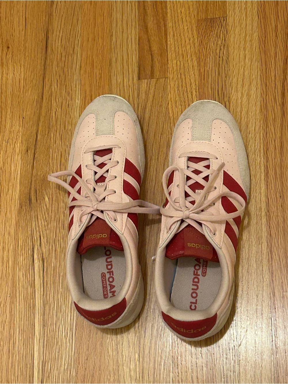 Adidas Women’s Pink Barreda Lo shoes Sz 9.5